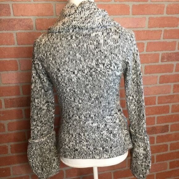 BCBGMaxazria womens cardigan sweater chunky button front - Picture 6 of 9